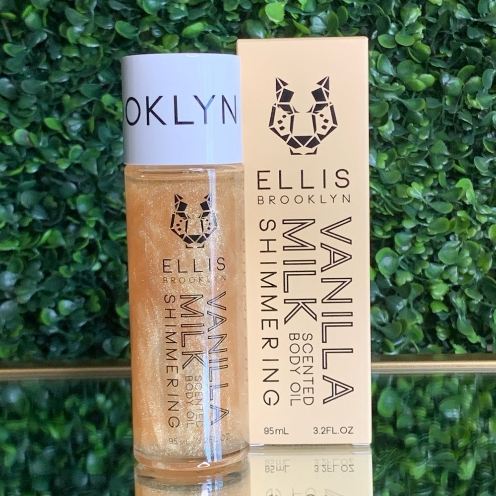 Ellis Brooklyn VANILLA MILK Shimmering Scented Body Oil | NEW | Full Size | BNIB - Picture 7 of 16